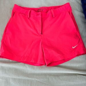 Nike Women's Bright Pink Athletic Shorts